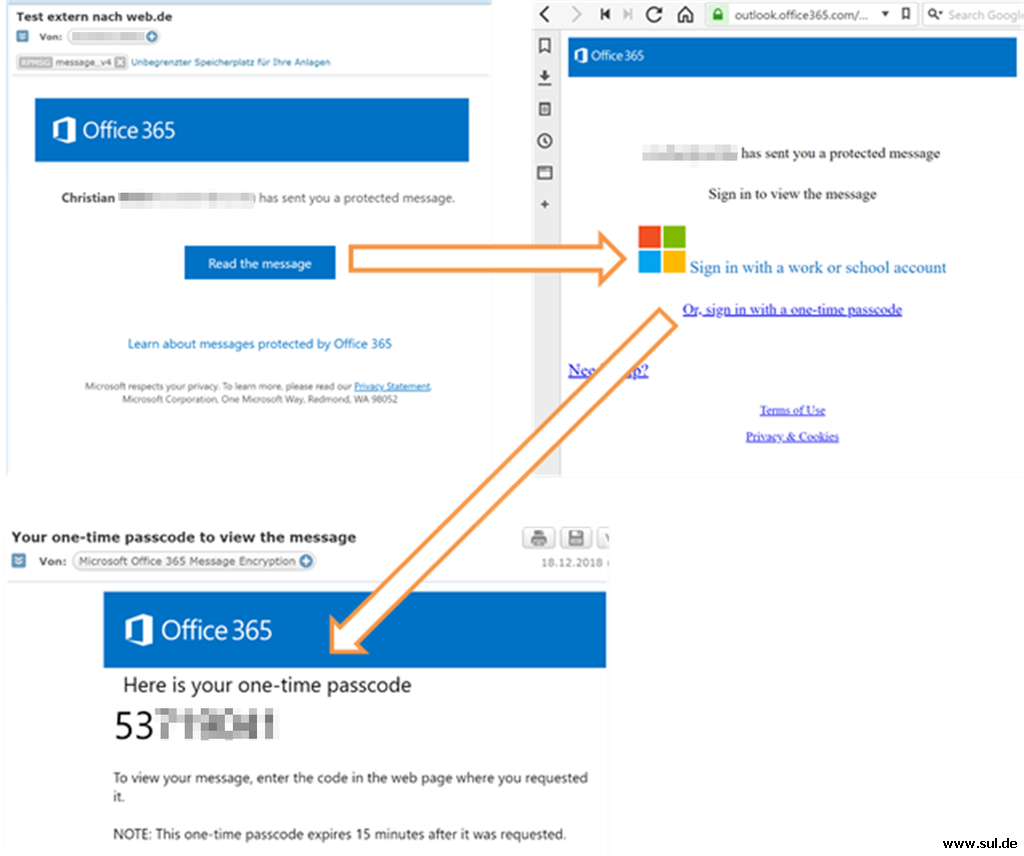 Email Verschlüsselung in Microsoft Office 365